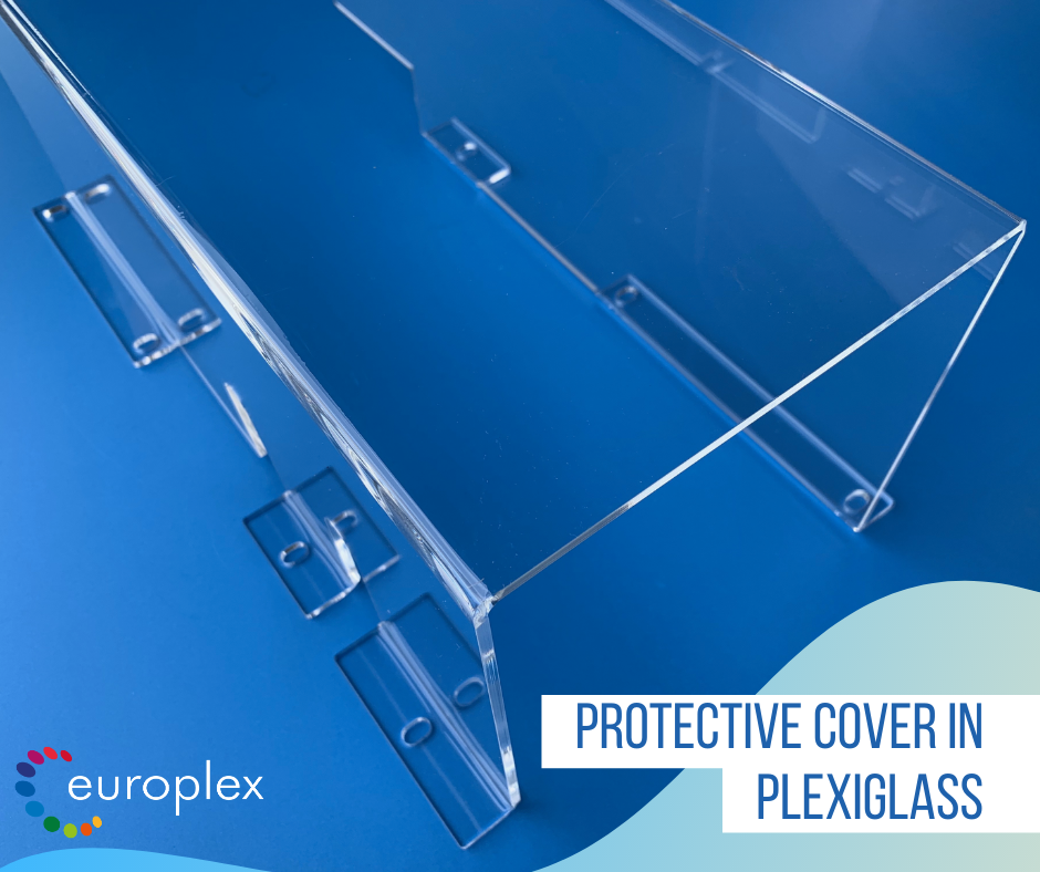 Protective cover in Plexiglass