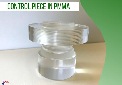 Control piece in PMMA