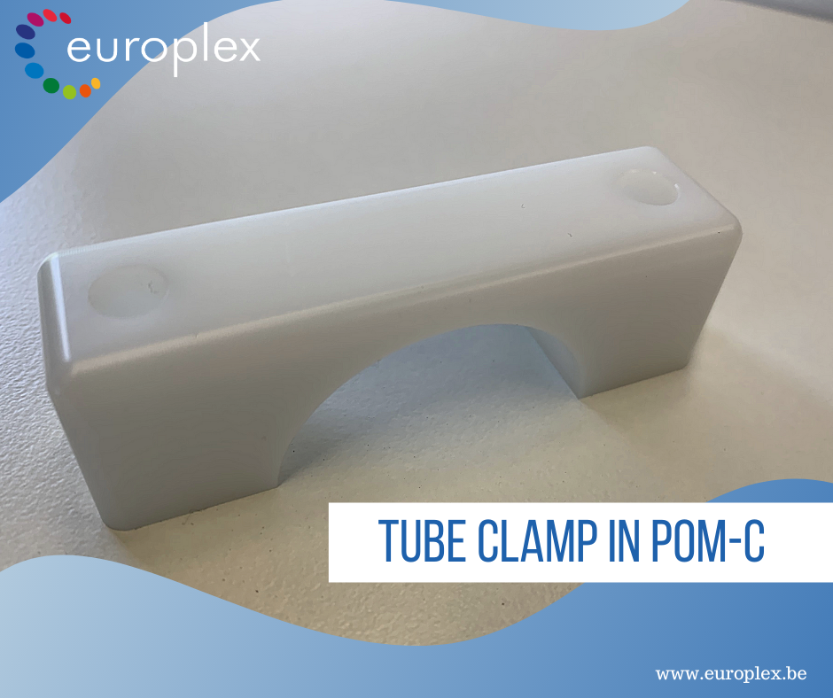 Tube clamp in POM-C