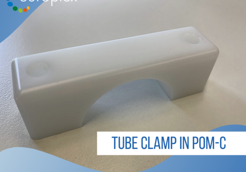 Tube clamp in POM-C