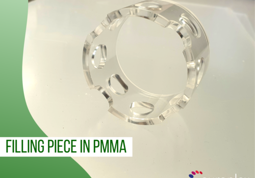 Pièce de remplissage en PMMA 